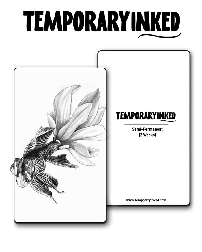 Flutterfins Fish Tattoo