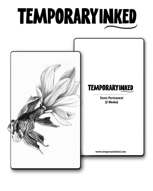 Flutterfins Fish Tattoo