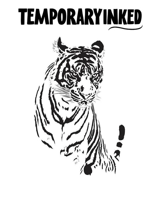 Focused Tiger Tattoo