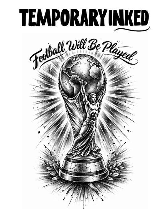 Football Will Be Played Tattoo