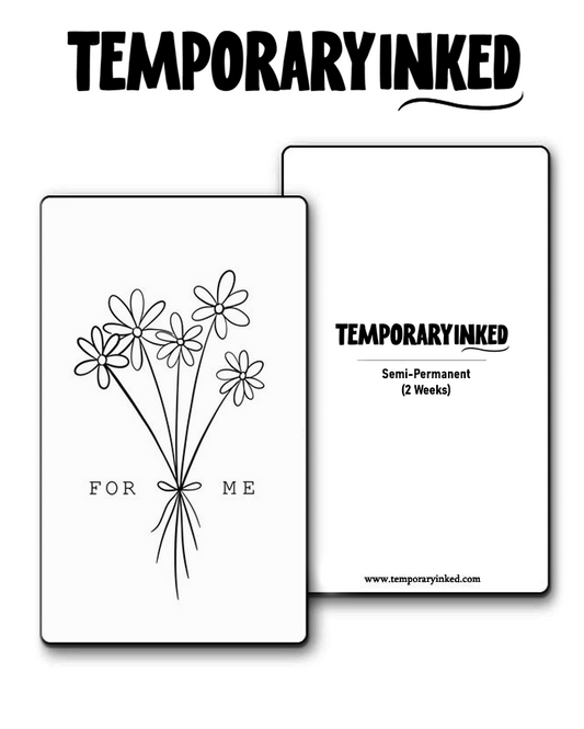 For Me Flowers Tattoo