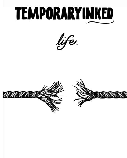 Frayed Life Tattoo