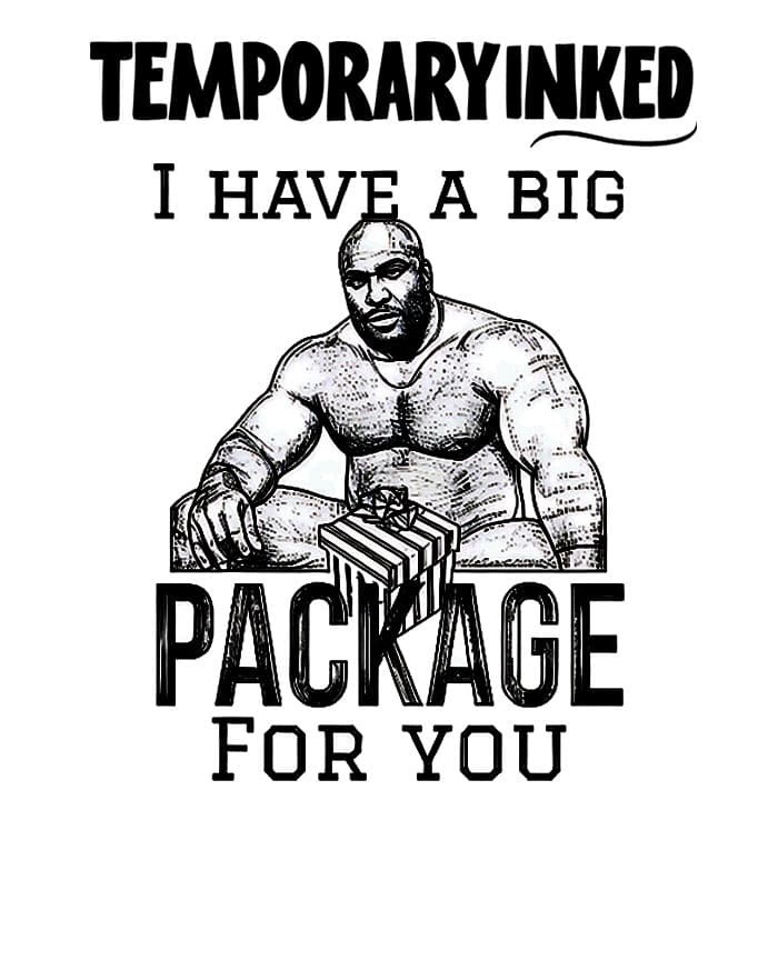 Funny Big Package Tattoo