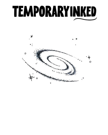 Galactic Spiral Tattoo