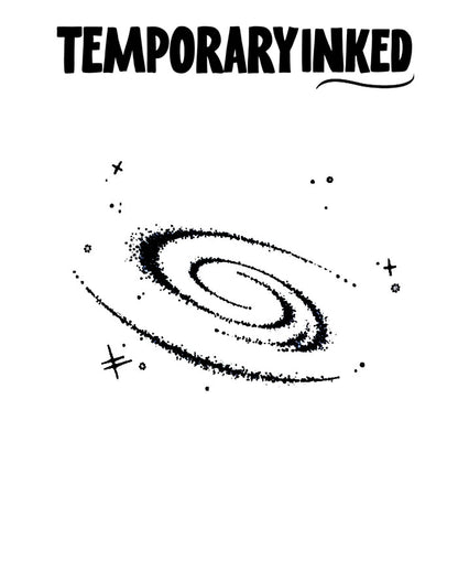 Galactic Spiral Tattoo