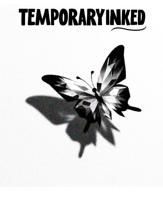 Geometric Butterfly Tattoo