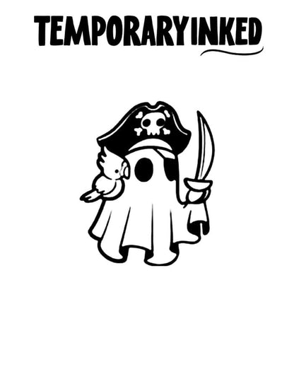 Ghost Pirate Tattoo