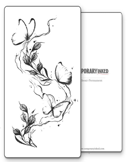 Ghostly Wings Tattoo