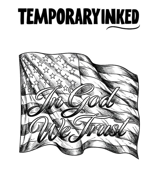 God We Trust US-Flag
