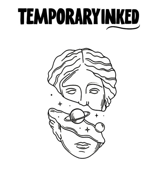 Greek Universe Tattoo