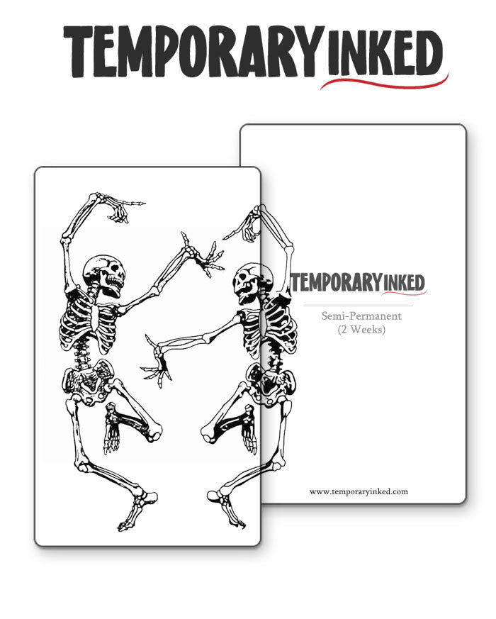 Halloween Dance Tattoo