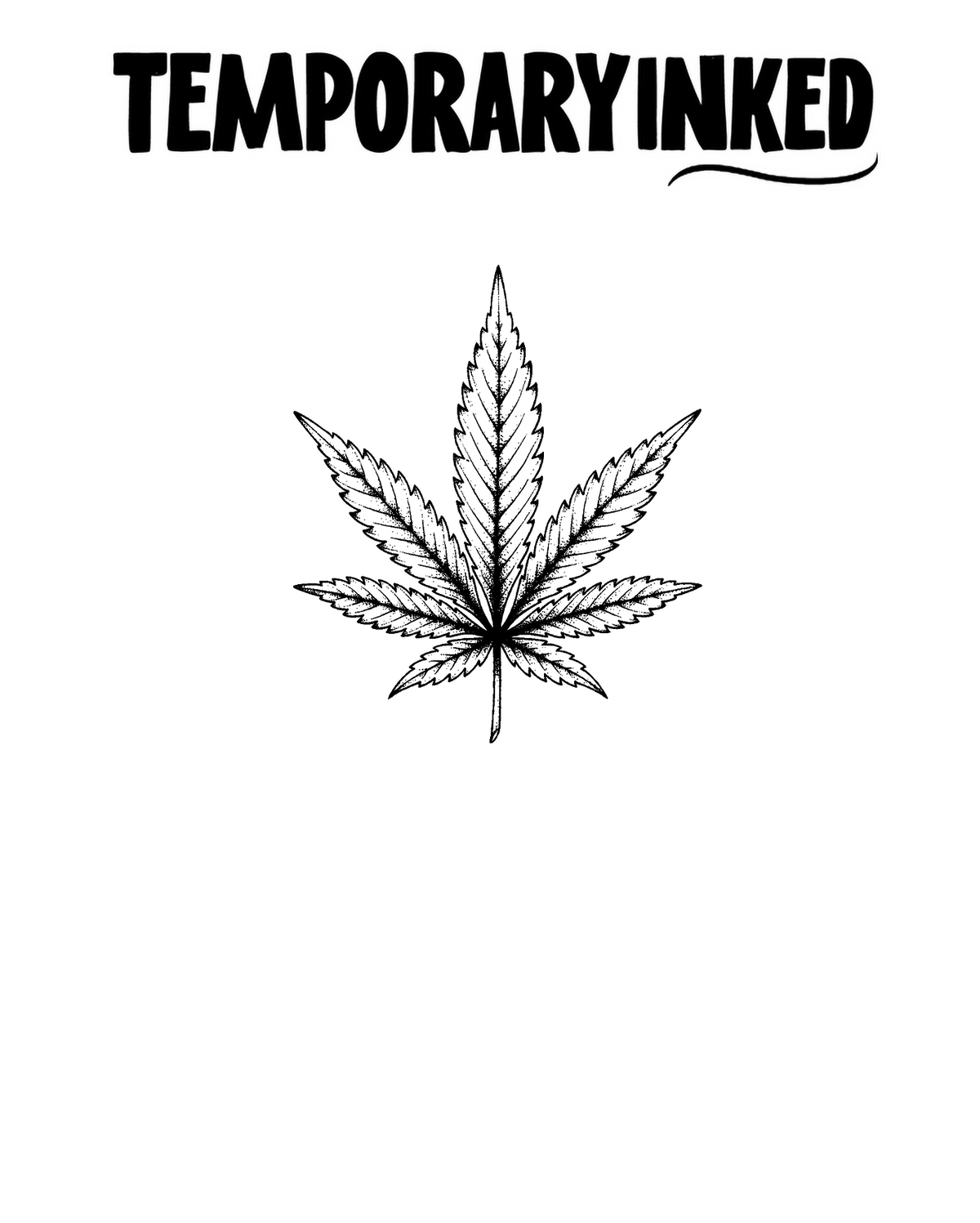 Hemp Leaf Tattoo