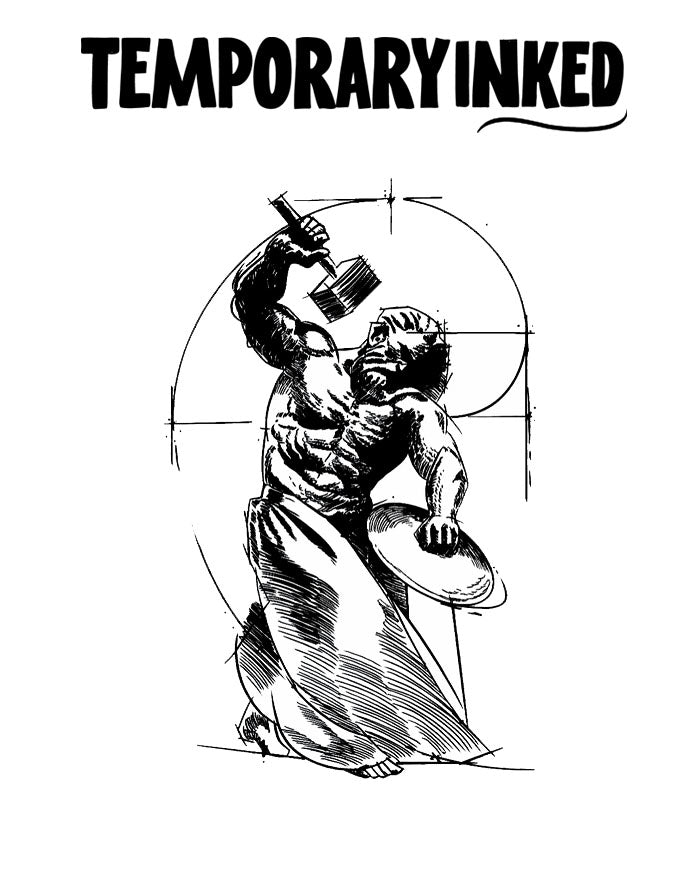 Hephaestus’ Hammer Tattoo