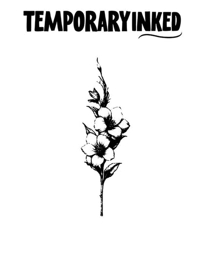 Hibiscus Flower Realism Tattoo