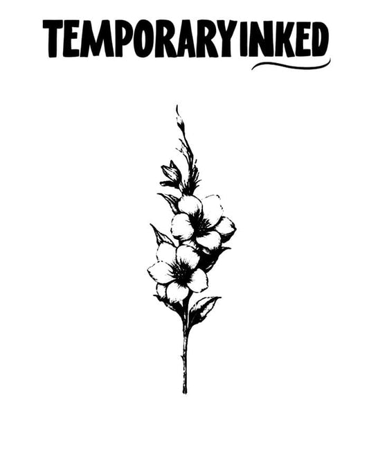 Hibiscus Flower Realism Tattoo