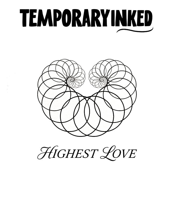 Highest Love Spiral Tattoo