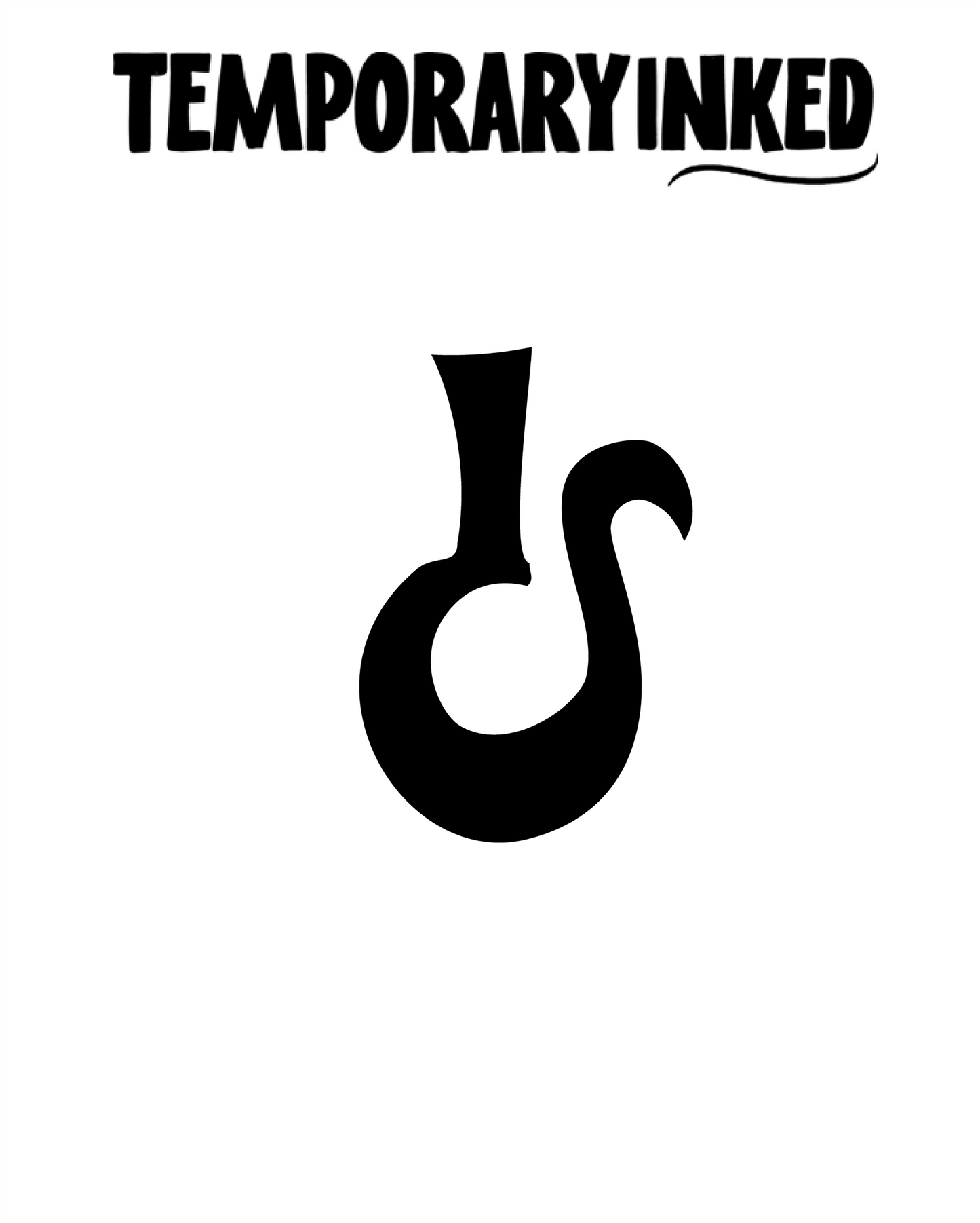 Hook Tribal SIgil Tattoo