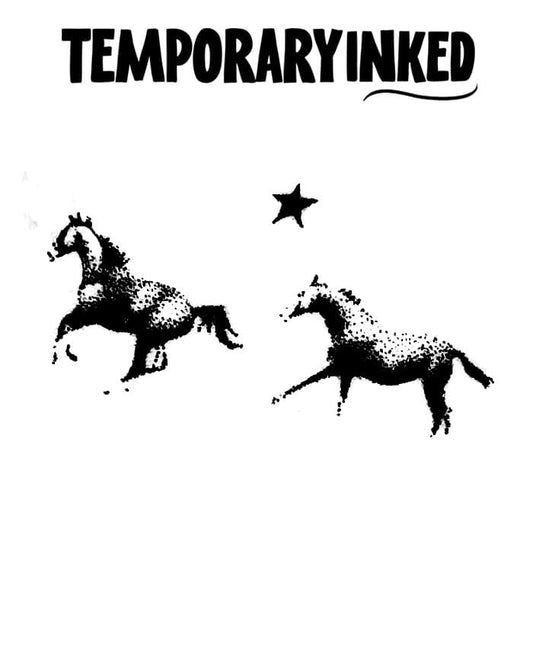 Horses & A Star Tattoo