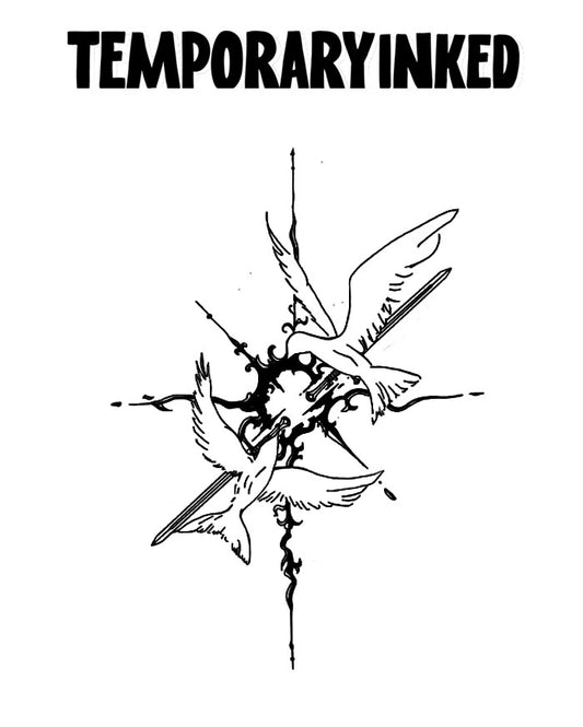 Hummingbird Blades Tattoo