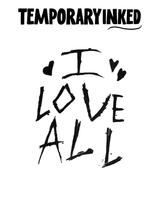 I Love All Tattoo