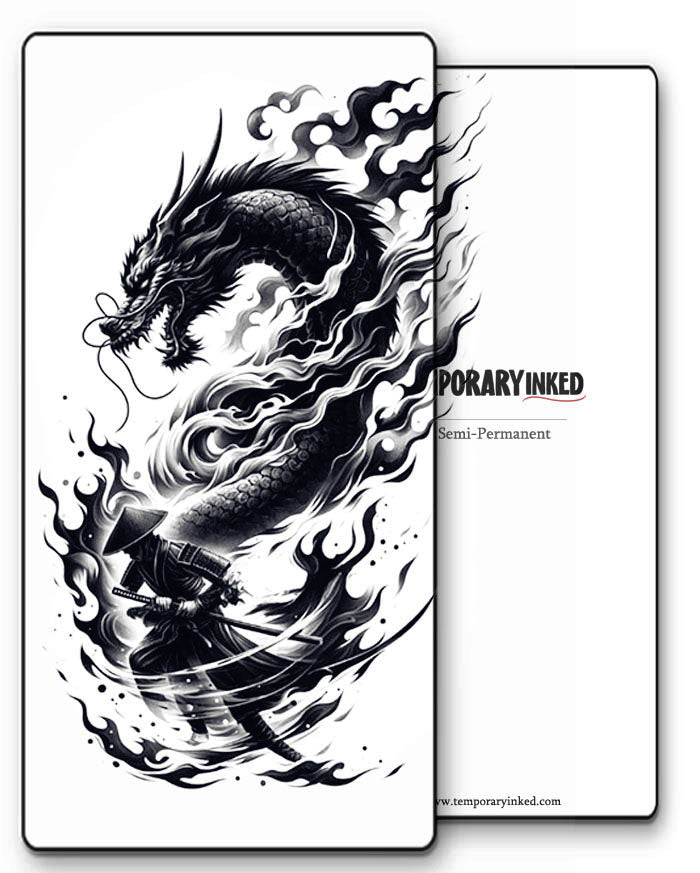 Inferno Dragon Tattoo