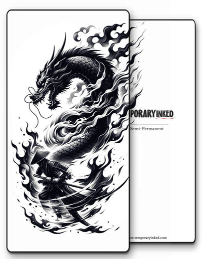 Inferno Dragon Tattoo