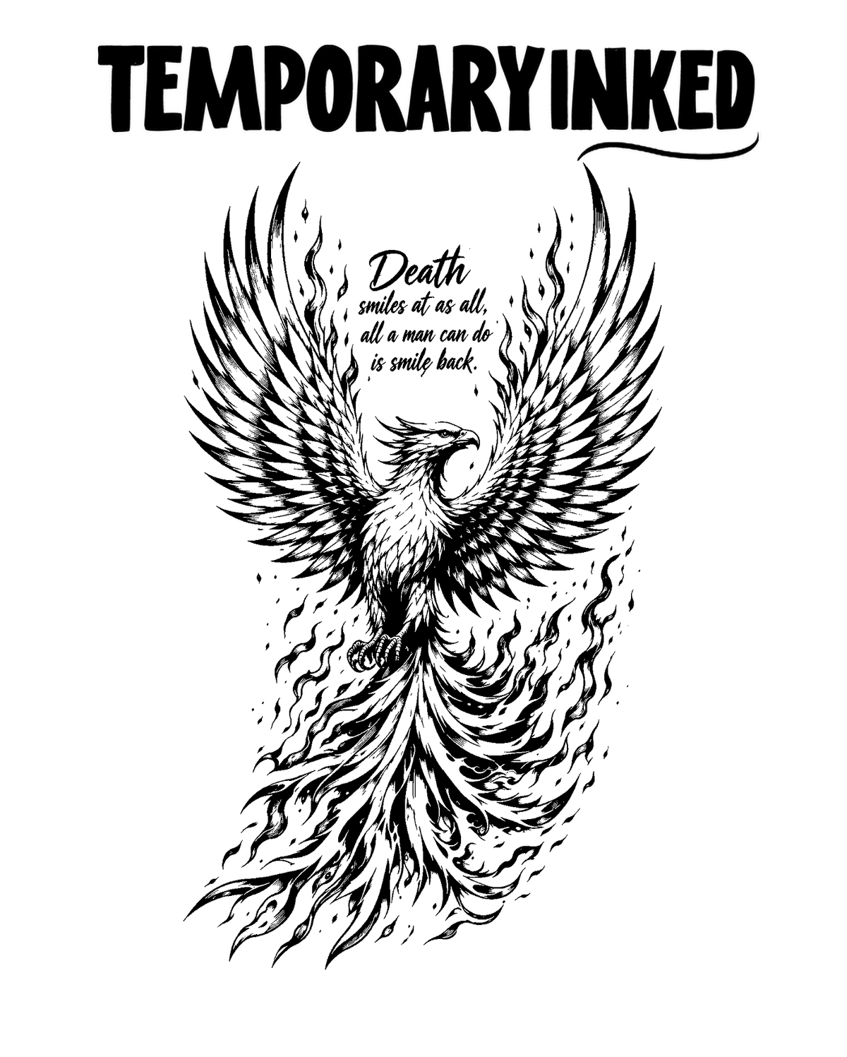 Inferno Phoenix Tattoo