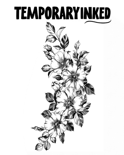 Intricate Lead and Bloom Tattoo