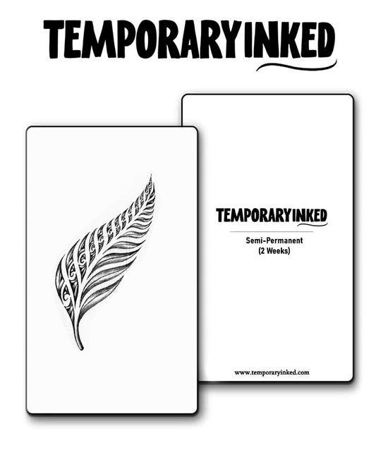 Intricate Leaf Tattoo