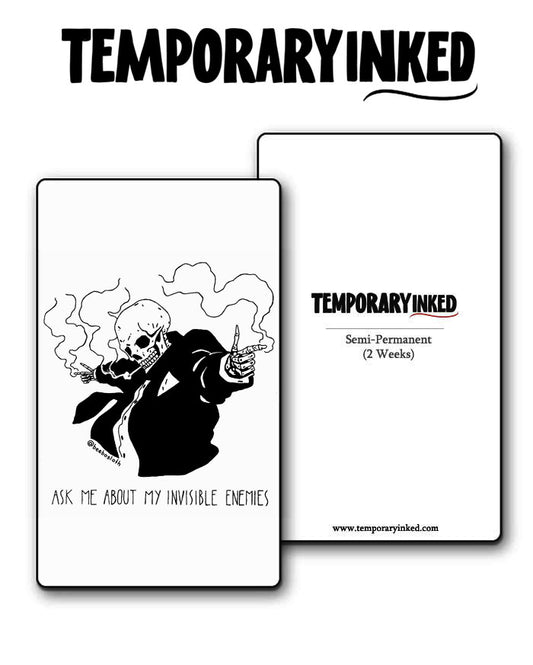 Invisible Enemies Tattoo