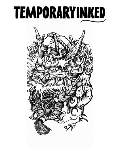 Irezumi Demon Tattoo