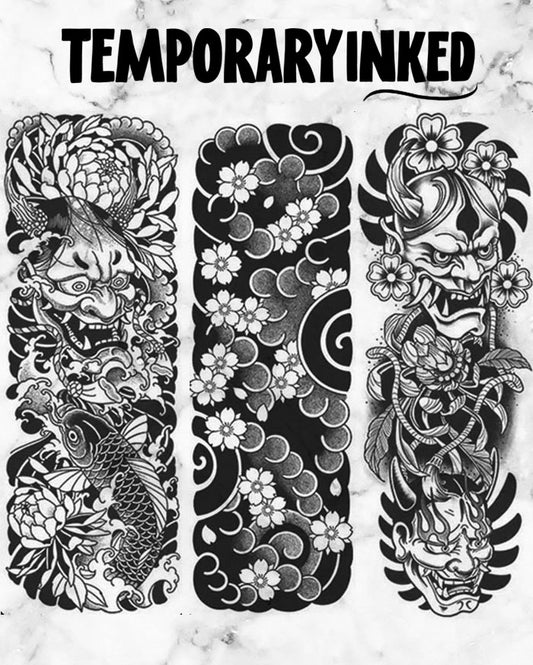 Japanese Full Sleeve Tattoo Pack