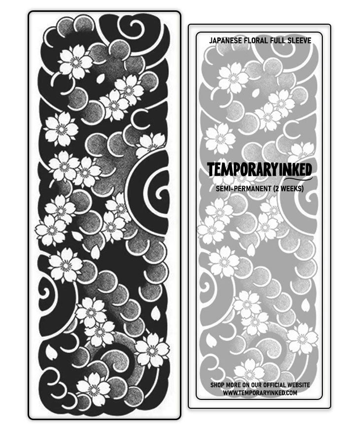Japanese Full Sleeve Tattoo Pack