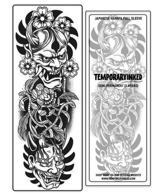 Japanese Hannya Mask's Sleeve