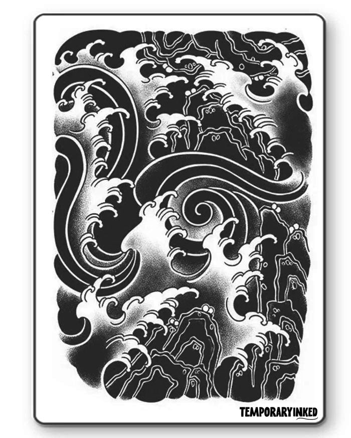 Japanese Tempest Half-Sleeve