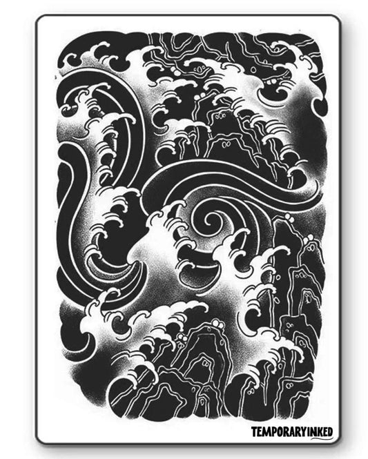 Japanese Tempest Half-Sleeve