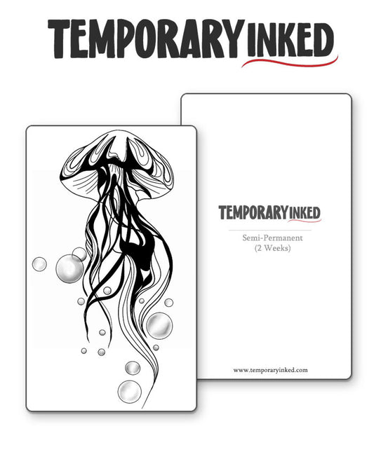 Jellyfish Dreamscape Tattoo