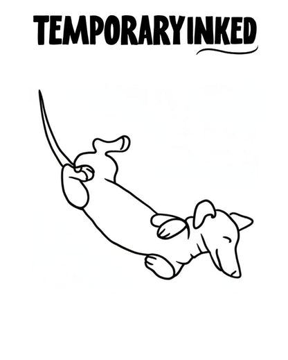 Joyful Pup Tattoo
