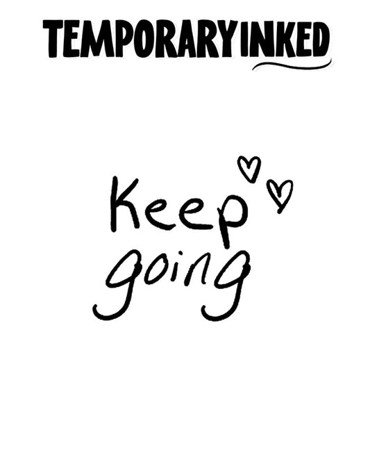 Keep Going Tattoo