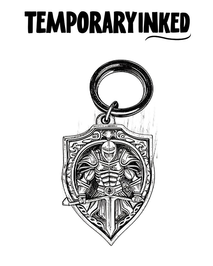 Knight Chain Tattoo