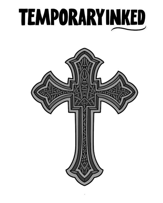 Large Celtic Knot Cross Tattoo
