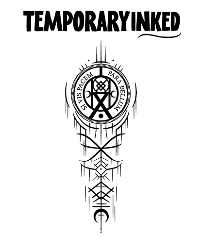 Latin Sigil Tattoo