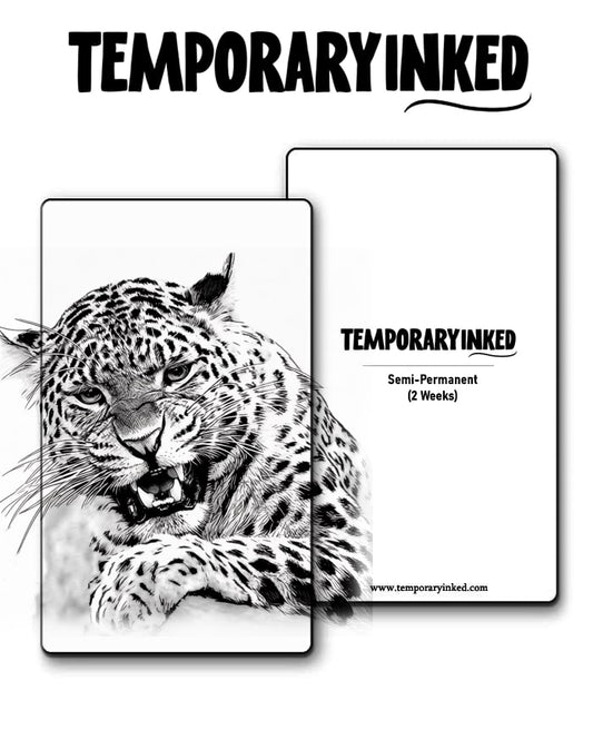 Leopard Realism Tattoo