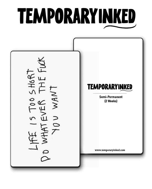 Life's Short, Just Do You