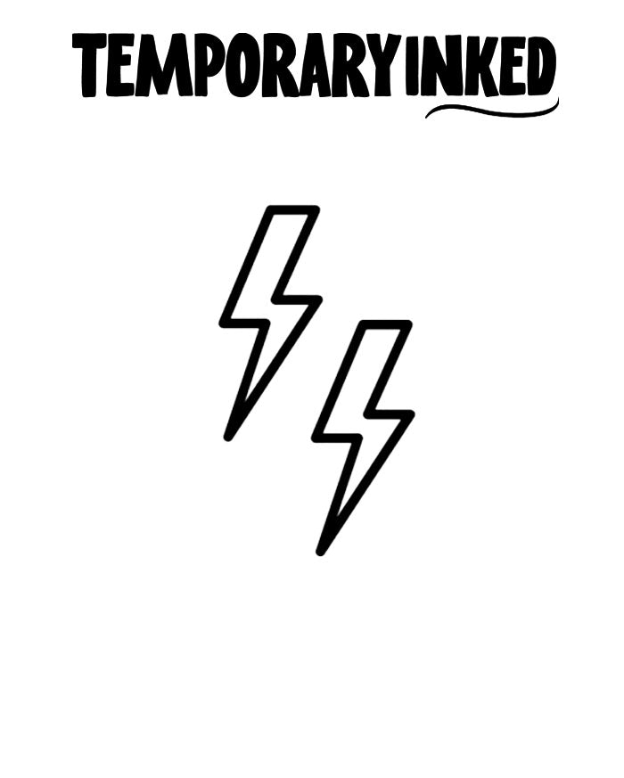 Lightning Bolt Tattoo