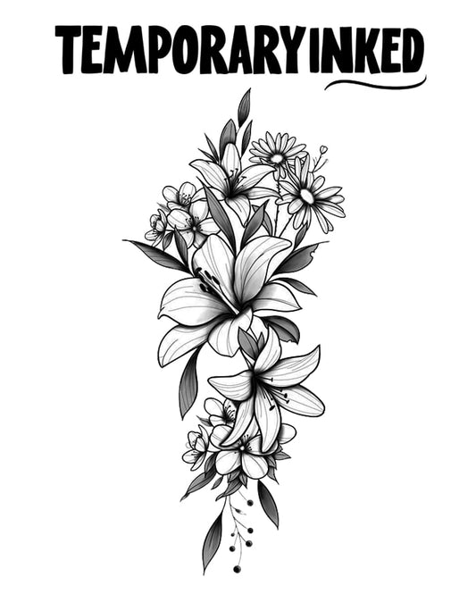 Lily and Daisy Harmony Tattoo