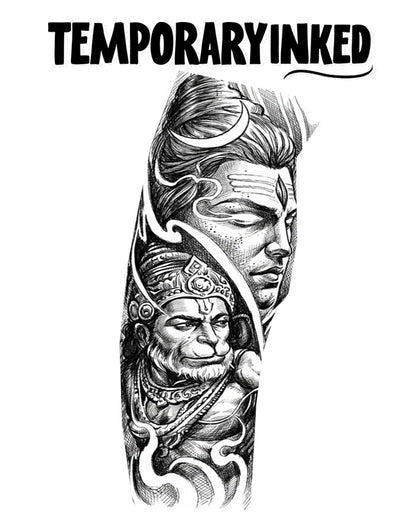 Lord Shiva XL Tattoo