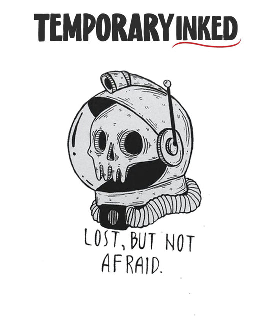 Lost But Not Afraid Tattoo