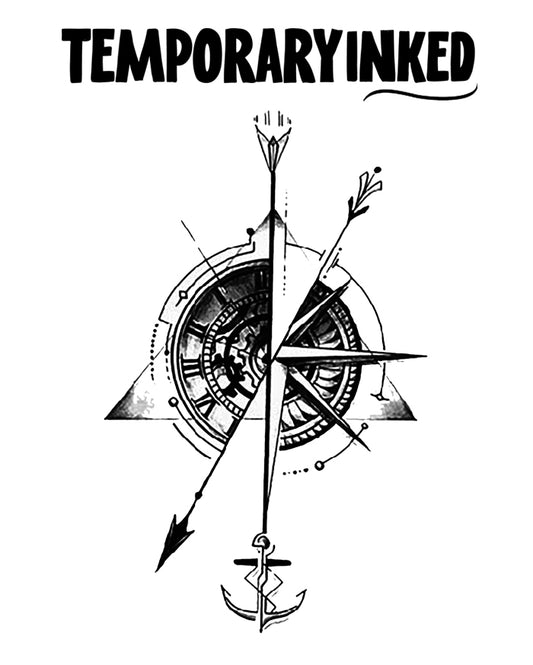 Lost Compass Tattoo
