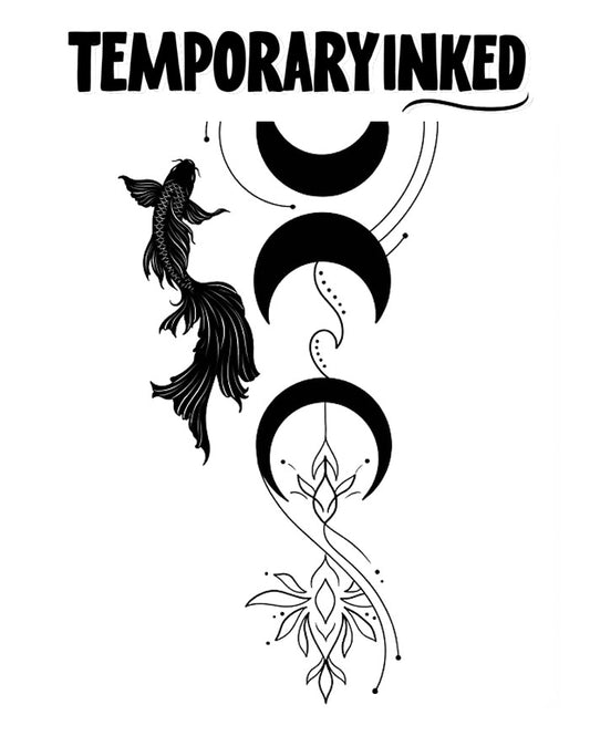 Lotus Moon Yang Tattoo
